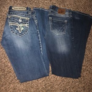 Rocks and Buckle Size 27 jeans